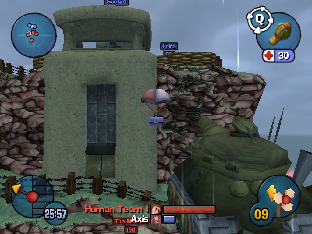 Worms 3D screenshot 3 for Gamecube